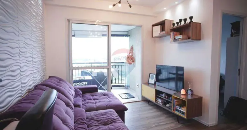 Apartamento à venda com vista livre, 2 dormitórios (1 suíte), 74m² no Condomínio Bellagio – Alphaville Empresarial / Barueri-SP