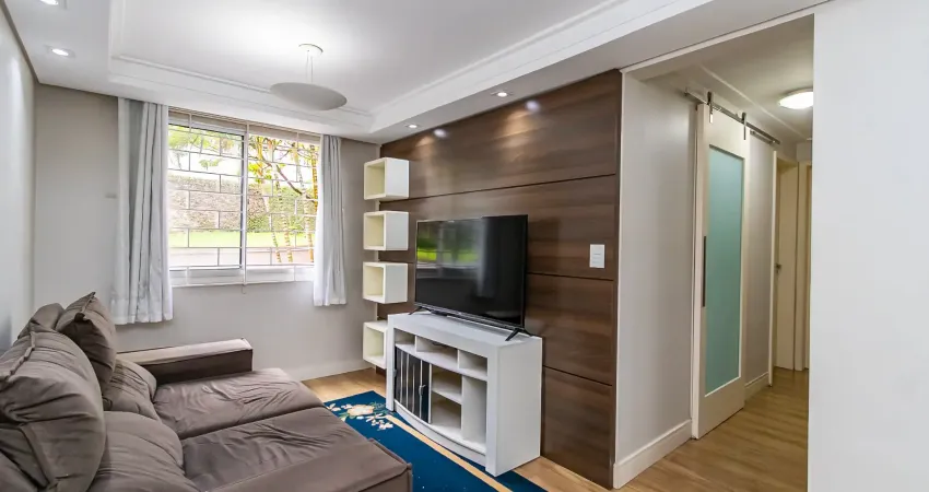 Apartamento térreo de 50,5 m² com garagem no bairro cristo rei