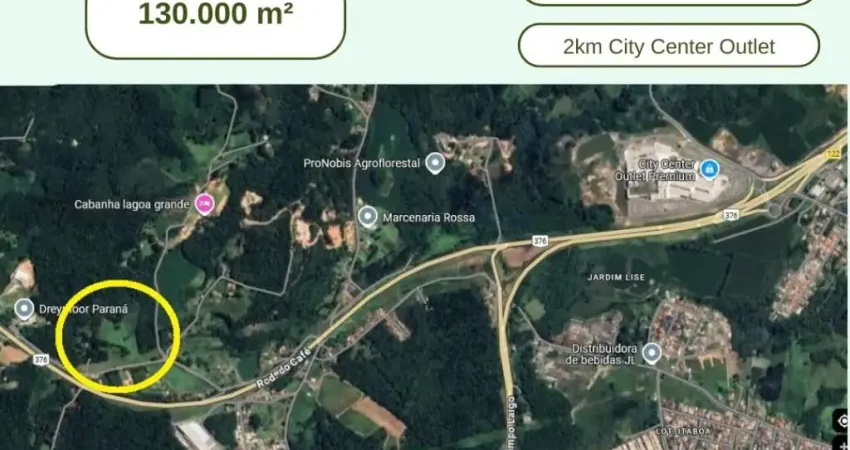 Terreno comercial à venda na Rodovia BR-277 Curitiba Ponta Grossa, Itaqui, Campo Largo