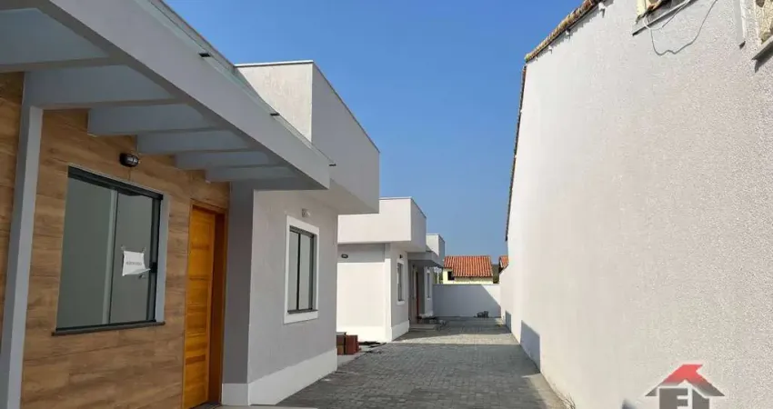 Casa 2 quartos, sala, cozinha, banheiro, garagem, no jardim atlântico