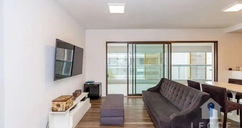 Apartamento com 3 dormitórios à venda, 137 m² por r$ 2.190.000,00 - jardim das acácias - são paulo/sp