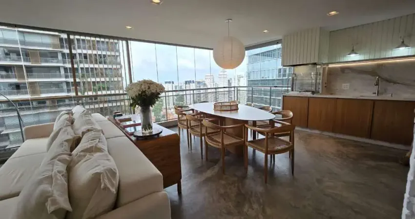 Apartamento com 3 dormitórios à venda, 167 m² por r$ 4.770.000,00 - jardim das acácias - são paulo/sp