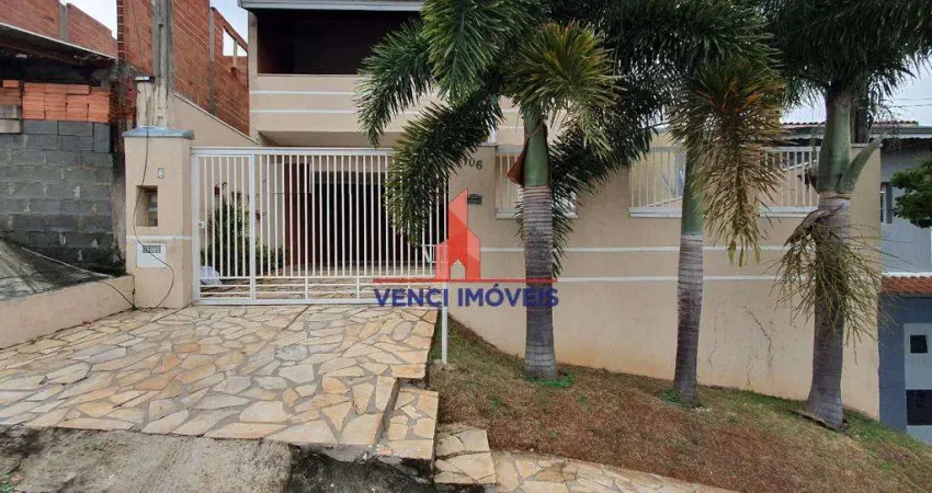 Casa à venda em valinhos, loteamento shangrilá, com 3 quartos, com 271.74 m²