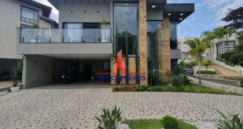 Casa para venda em valinhos, cond. reserva colonial, 5 suítes, 363.59 m²