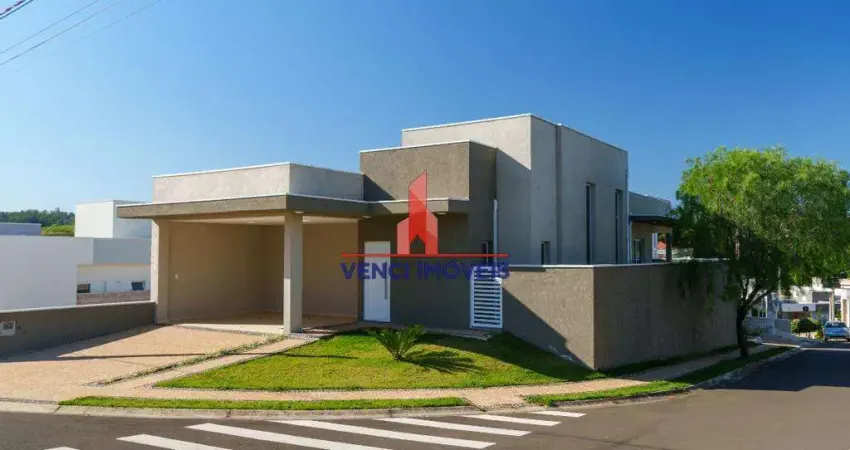 Casa térrea para venda em valinhos, com 3 suítes, 163 m², cond. res. vila do sol