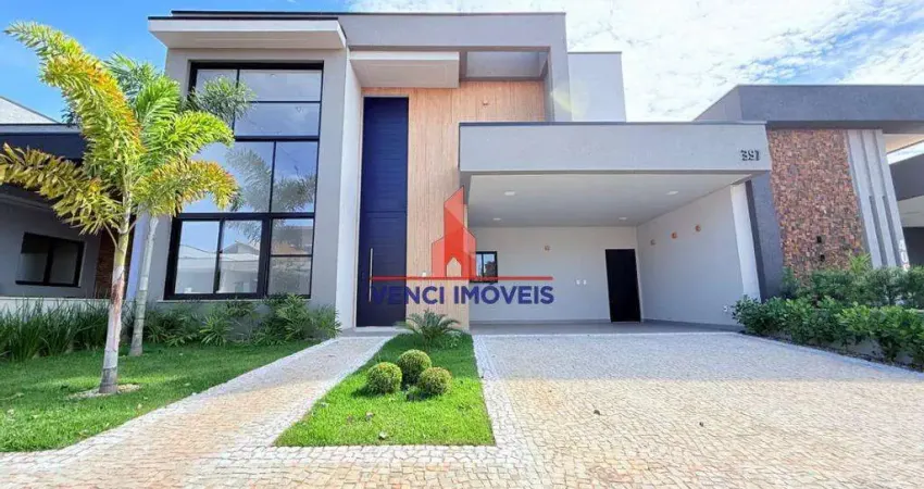 Casa à venda em paulínia, parque brasil 500, com 3 suítes, com 186 m², residencial royal garden