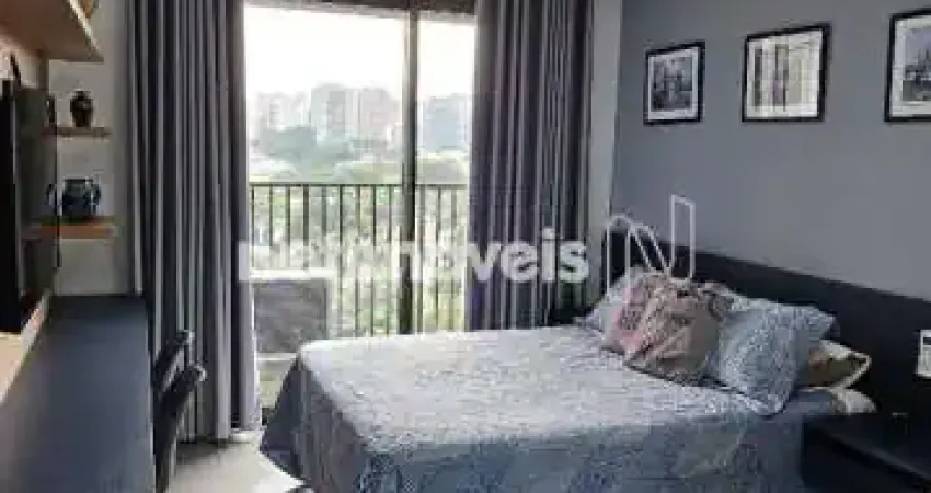 Vende e aluga se studio no campo belo com 25m2 e lazer completo