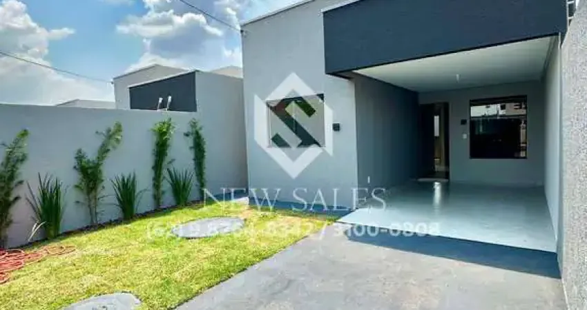 Casa com 2 quartos à venda na Rua M 33, Residencial Monte Cristo, Trindade