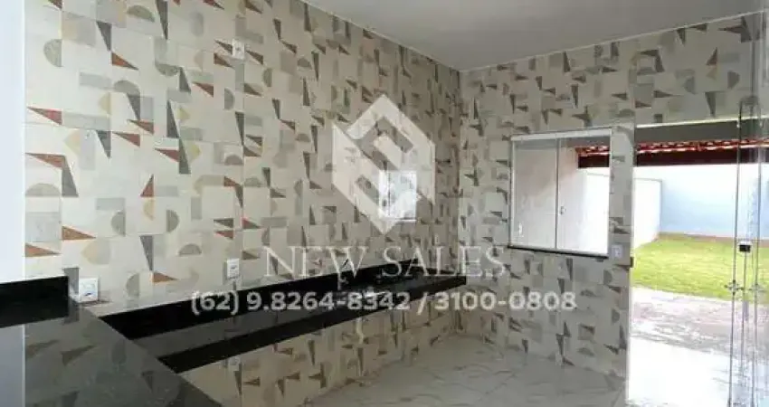 Casa com 3 Quartos sendo 1 Suíte - Área Gourmet com Lavabo
