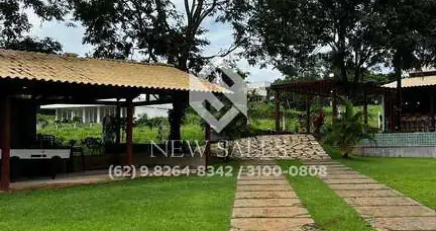 chacara 1270 mts2 hidrolandia area de lazer completa