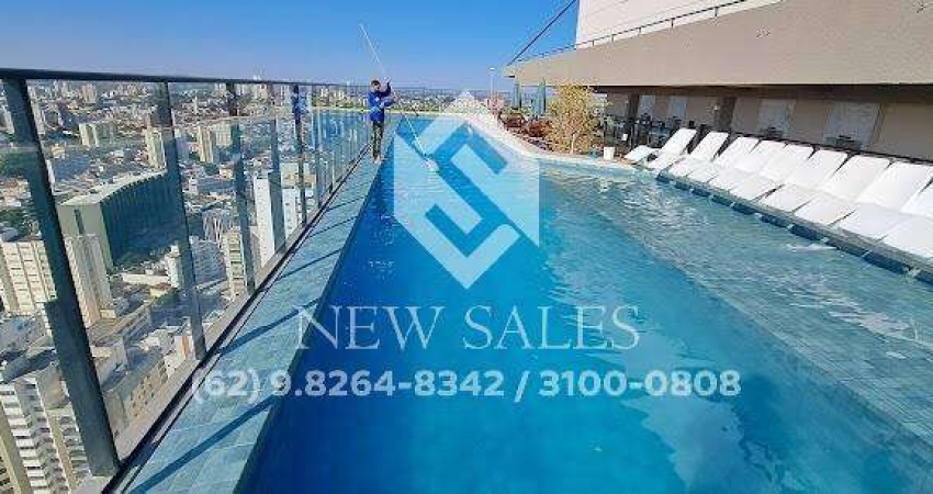 apartamento nascente andar alto 48 mts setor oeste