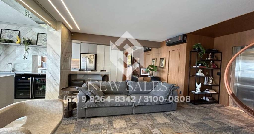 Apartamento 3 suítes plenas, churrasqueira - Setor Bueno