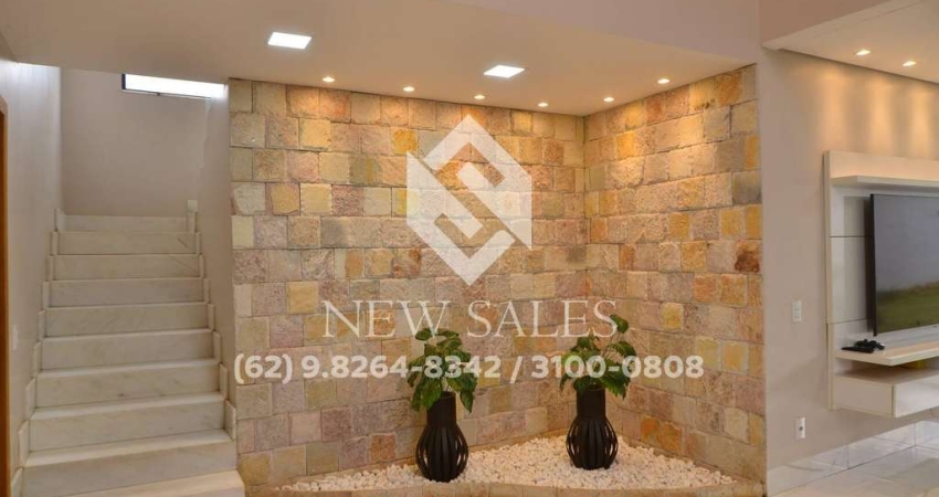 Sobrado alto padrão c/ 470m², 5 suítes - Setor Criméia Oeste