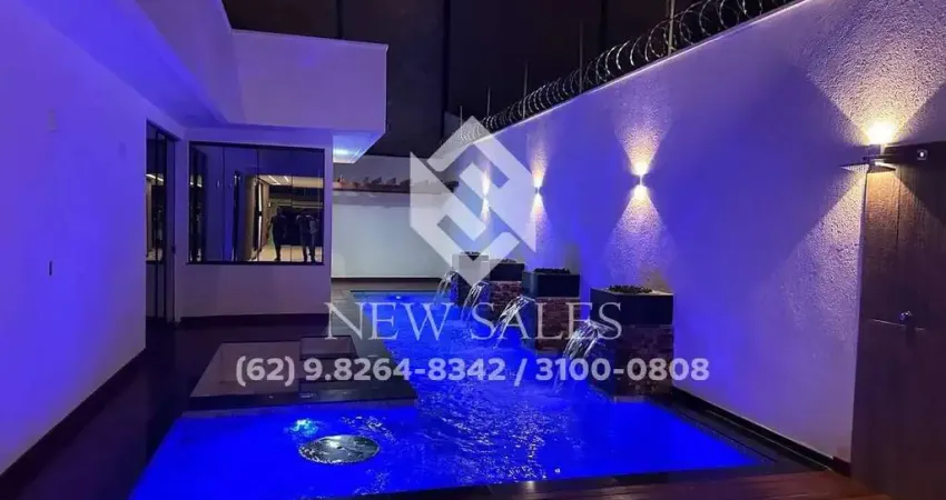 CASA ALTO PADRÃO COM 4 SUÍTES - PISCINA AQUECIDA - SETOR FAIÇALVILLE