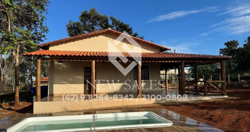 CHÁCARA EM BONFINÓPOLIS - TERRENO 100% PLANO - APENAS 30 MINUTOS DE GOIÂNIA