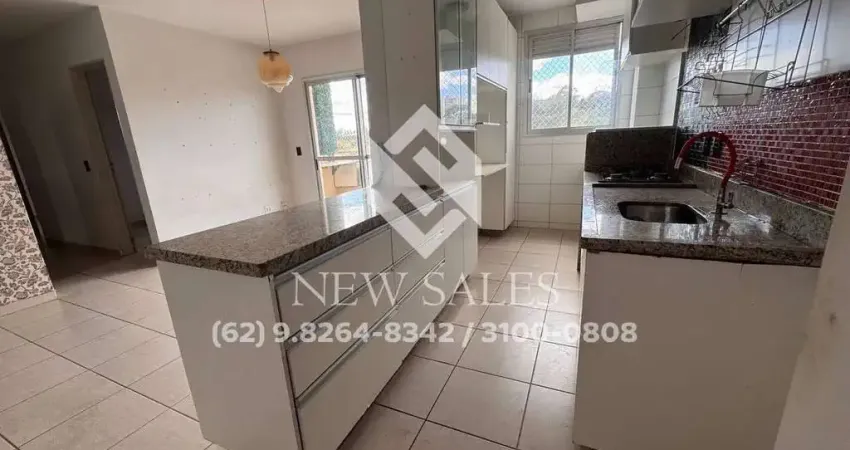 APARTAMENTO 3 QUARTOS 1 SUITE 1 VAGA VARANDA VISTA LIVRE 75 MTS GOIANIA 2