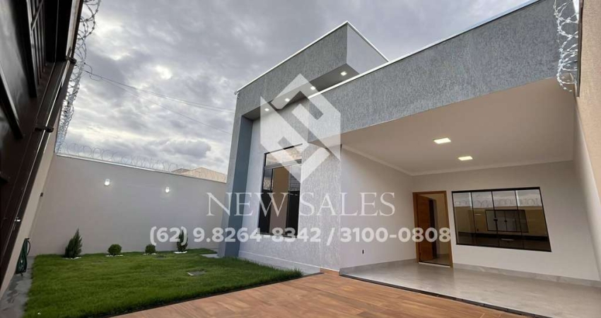 Casa nova c/ 3 quartos sendo 1 suíte - Residencial Mirante