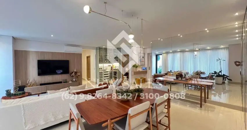 Apartamento a venda 3 suítes plenas, mobiliado - Setor Marista