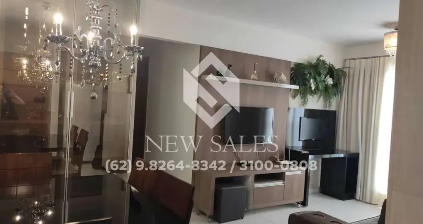 Apto 58m² 2Q 1 Suíte Mobiliado todo climatizado - Residencial Livre Buritis