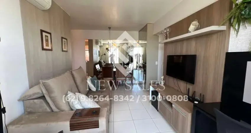 Apto 58m² 2q 1 suíte mobiliado todo climatizado parque amazonia