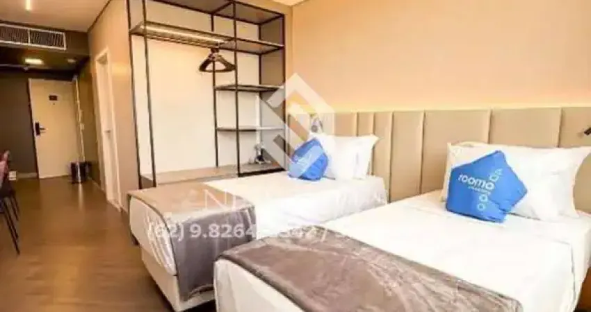 Apto- hotel: 1 suíte, 1 banheiro, 1 vaga rotativa- setor marista