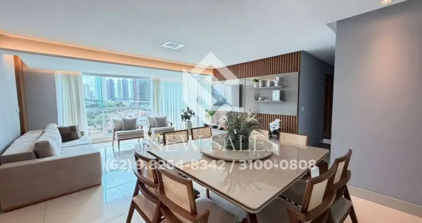 Apartamento- 4 suítes, 124 m²,semi-mobiliado setor baixo bueno oportunidade