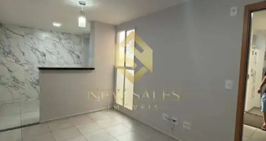 Apartamento- 2 quartos, 1 vaga, 40m²- residencial monte carlo