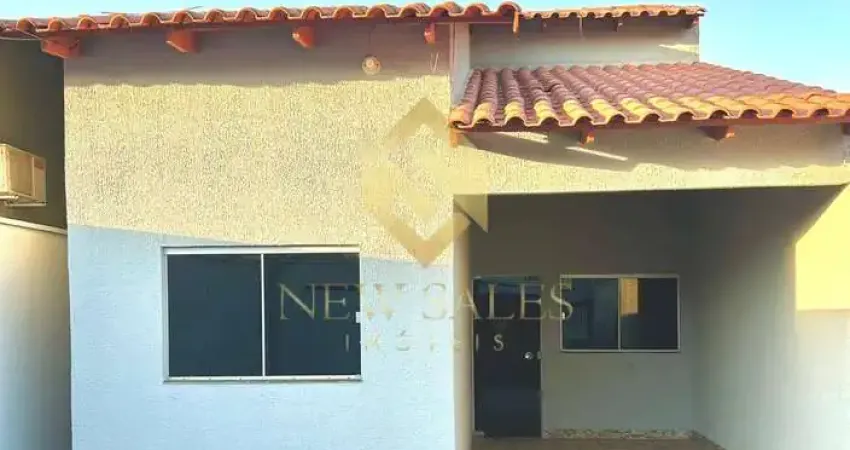 Casa- 2 quartos, 1 suíte, 90m²- bairro são francisco – senador canedo