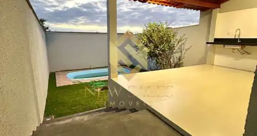 Casa- 2 quartos, 92m², piscina- jardim miramar, aparecida de goiânia
