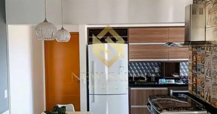 Apartamento- 2 quartos, 1 suíte, 55m², 1 vaga, mobiliado- jardim imperial