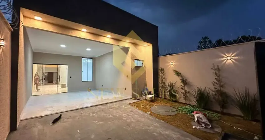 Casa- 3 quartos, 1suíte, 3 banheiros, 130m², 3 vagas- setor aeroporto sul