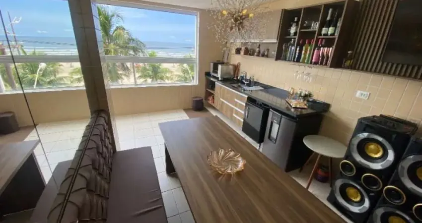 Apartamento 3 dorms Frente Mar - Vista Livre e Definitiva para o mar!