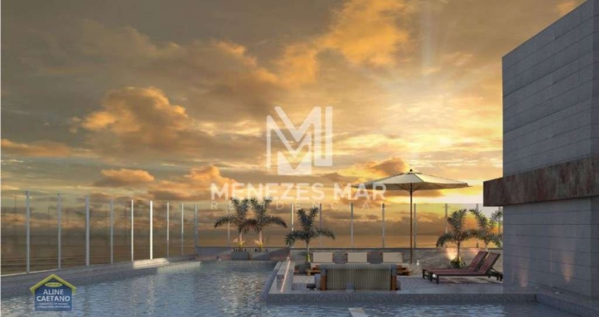 LANÇAMENTO ESPETACULO DE PREDIO FRENTE MAR, ENTREGA EM BREVE, NA GUILHERMINA !
