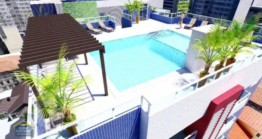 Atenção que tá acabando * guilhermina entrada de 35 mil - 1 dorm com suíte - mude este ano!!