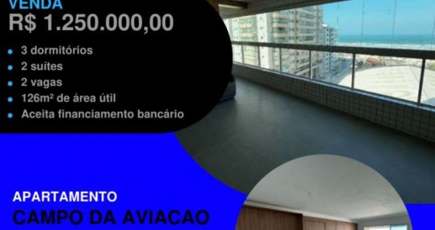 ESPIA ISSO!! VISTA PARA O MAR - NA QUADRA DA PRAIA - MOBILIADO E DECORADO