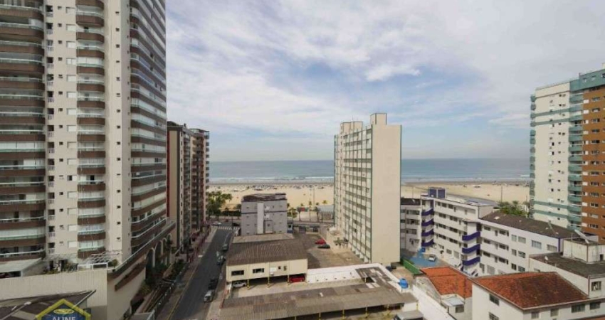 Linda Cobertura na Guilhermina com Vista Mar - 100 mts do mar!!