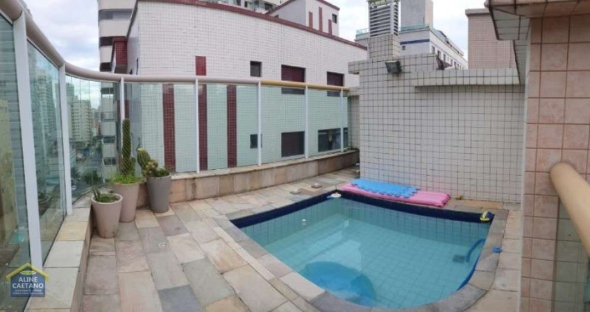 Cobertura na Vila Tupi Com Churrasqueira e Piscina Privativas!! Financia!