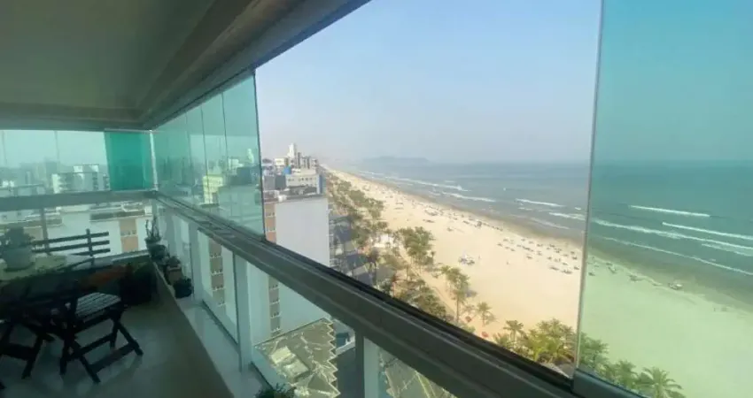 OLHA ISSO AQUI!! É FRENTE TOTAL PARA O MAR - VISTA IMPERDÍVEL - TOTALMENTE MOBILIADO