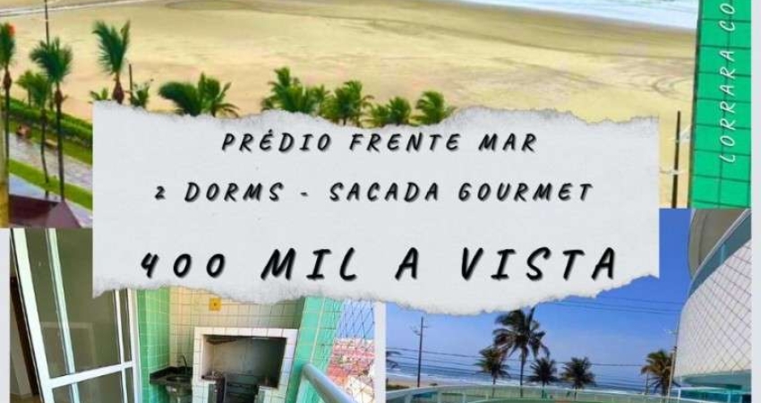 AVISO IMPORTANTE! CORRE QUE ESTE VENDE RÁPIDO! PRÉDIO FRENTE MAR POR APENAS....