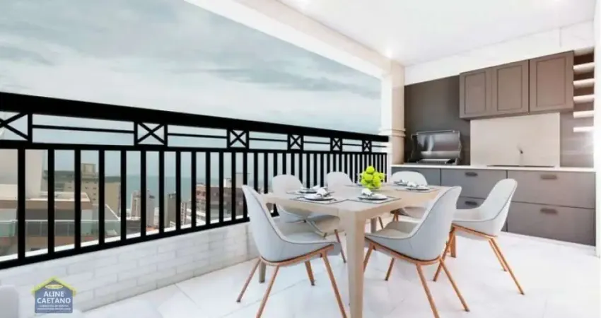 Lançamento na guilhermina à 300 mts do mar! parcele direto construtora!