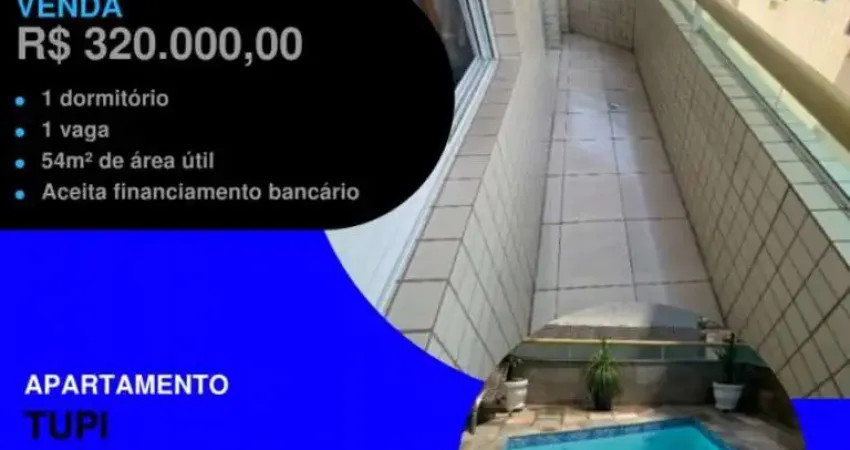 VOCÊ VIU? 1 DORM 1 QUADRA DO MAR - SACADA E LAZER POR APENAS...