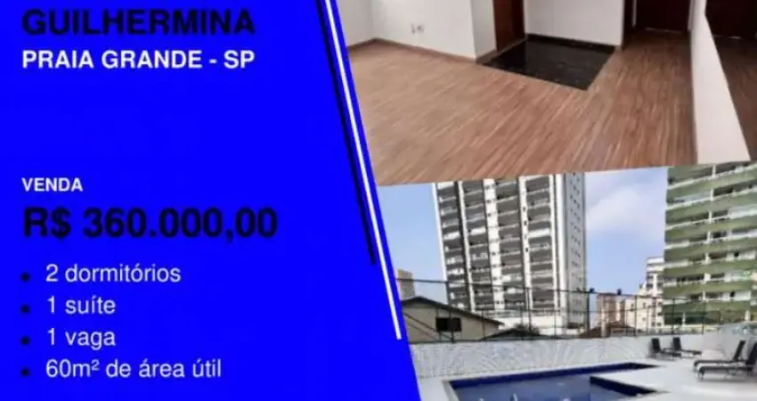 VOCÊ VIU? GUILHERMINA - 2 DORMS LAZER COMPLETO POR APENAS...
