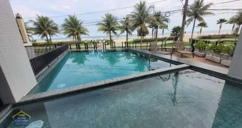 Lindo apartamento mobiliado, 1 dorm frente-mar no maracanã!! - cód: act3315