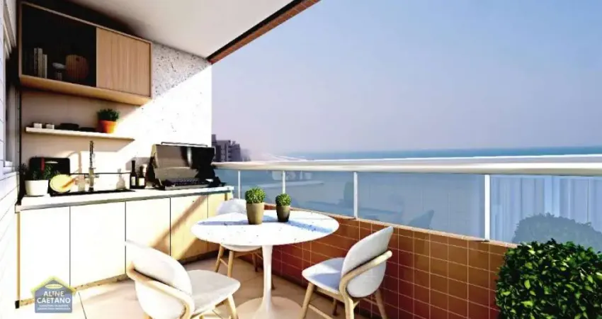 Prédio Frente Mar -Apto 02 dorms, 02 vagas c/92  mil de Ent. Direto