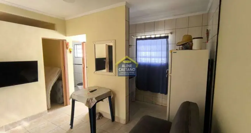 Casa de condomínio térrea com 1 dorm revertido para 2 dorms - lado praia e 1 vaga de garagem!