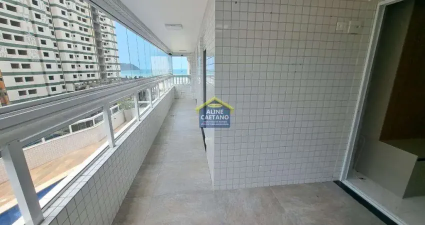 Alto padrão junto ao mar na guilhermina - 3 suítes - 2 vagas!! financia!