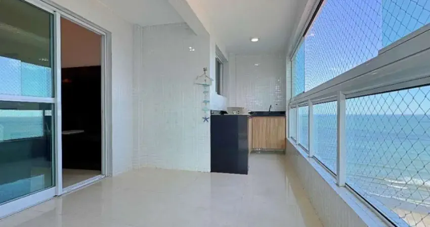 Lindo apartamento alto padrão em prédio frente mar - parcela direto! andar alto!!