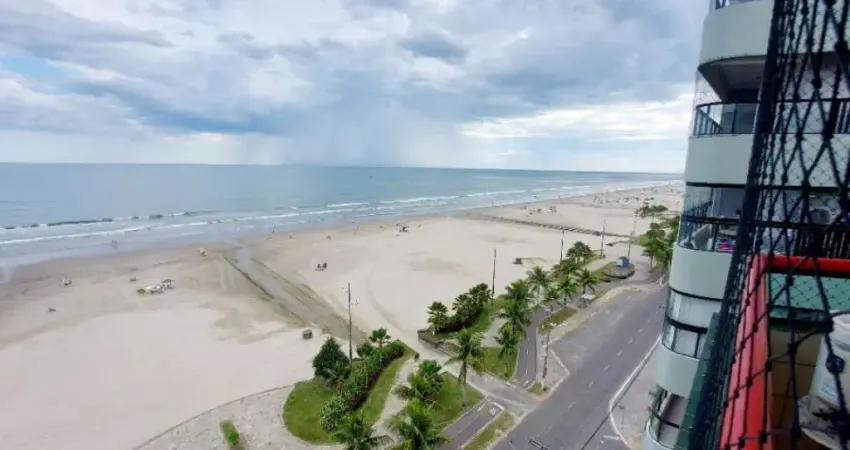 Apartamento com 2 dorms Sacada Frontal Mar - Andar Alto - Financia!
