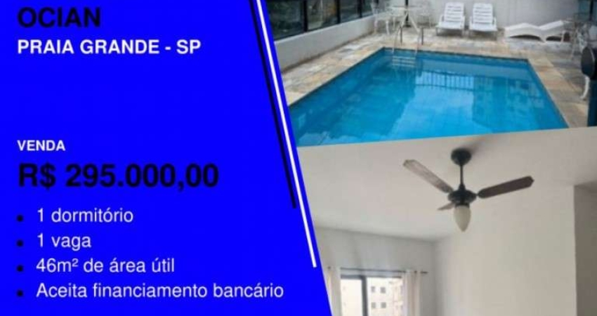 NÃO COMPROU AINDA?  GRUDADO DO MAR! 1 DORM MOBILIADO PÉ NO COMÉRCIO POR APENAS...