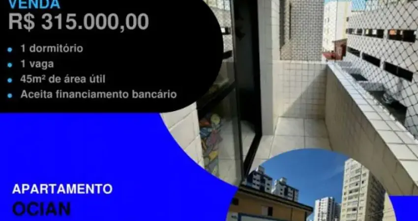 NÃO COMPROU AINDA?  1 DORM MOBILIADO PÉ NO COMÉRCIO QUADRA DA PRAIA POR APENAS...